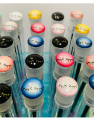 Eyelash Print Rhinestone Mascara Lash Wands